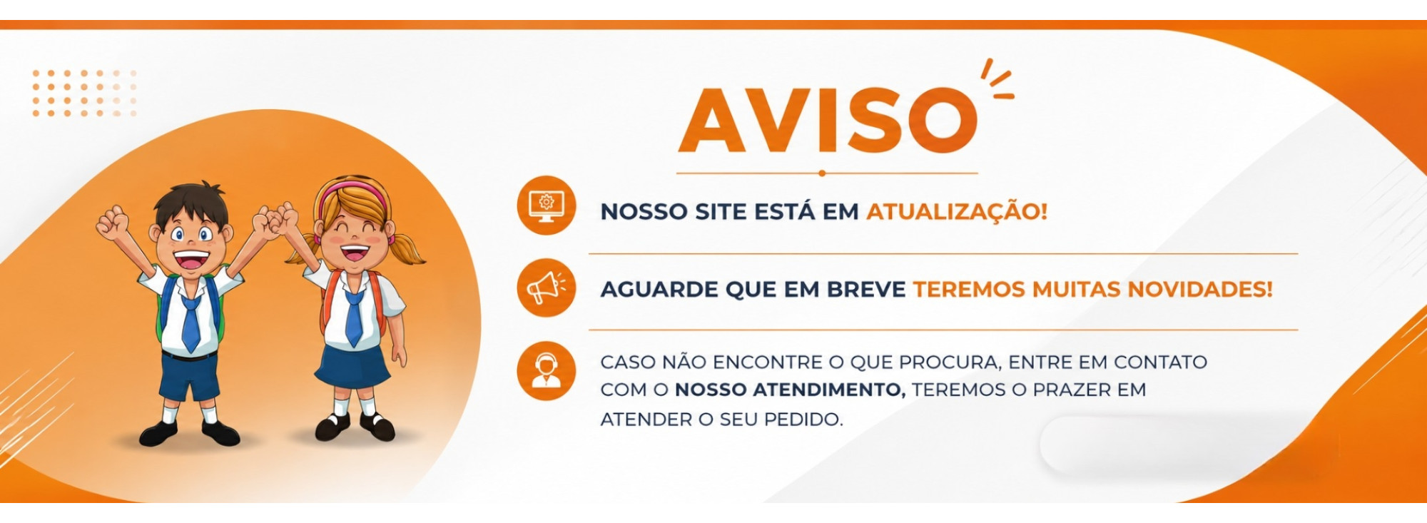 AVISO atualização