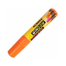 CANETA MARCADOR DE VIDRO WINDOW MARKER LARANJA ACRILEX REF 517
