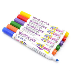 CANETA MARCADOR DE VIDRO WINDOW MARKER ACRILEX CORES DIVERSAS
