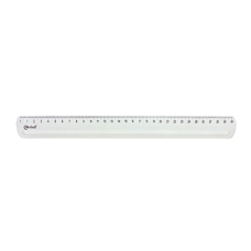 RÉGUA 30CM PP PREMIUM CRISTAL REF P301 ACRINIL