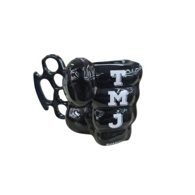 CANECA CERÂMICA 350ML MAO TMJ PRETA CANECA CERÂMICA 350ML MAO TMJ PRETA