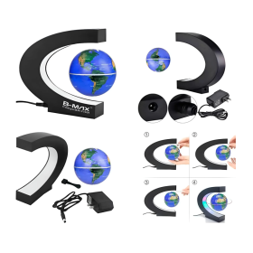 LUMINÁRIA LED GLOBO TERRESTRE MAGNETIC 360 BM-F1001 B-MAX