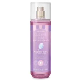 CUIDE SE BEM BODY SPLASH DOCES DELIRIOS ALGODAO DOCE 200ML BOTICÁRIO