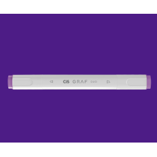 CANETA MARCADOR ARTÍSTICO CIS GRAF DUO COR 82 VIOLETA LIGHT VIOLET REF 595700
