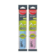 REGUA 20CM PP MAPED STUDY INQUEBRAVEL 245310