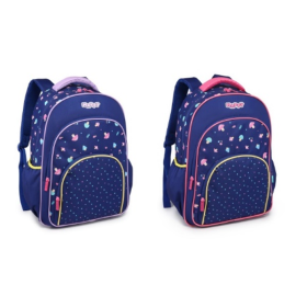 MOCHILA DE COSTAS INFANTIL HAPPY ESTAMPADA REF IN2645-TM NOVA RIO