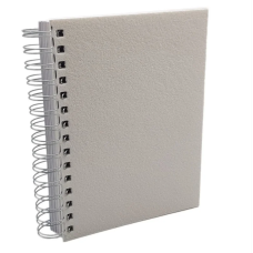 AGENDA COMPACTA CAPA PET ESPIRAL 11.3X15.6CM PARA SUBLIMAÇÃO