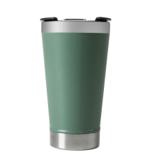 COPO TÉRMICO ESPECIAL INOX VERDE COM TAMPA 502ML PARA PERSONALIZAÇÃO