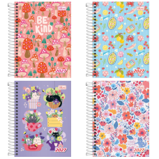AGENDA TILIBRA 2027 ESPIRAL DIÁRIA D+ FEMININA 176FLS 63G 117X164MM REF 144843