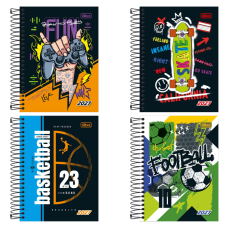 AGENDA TILIBRA 2027 ESPIRAL DIÁRIA D+ MASCULINA 176FLS 63G 117X164MM REF 291072