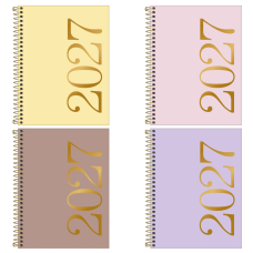 AGENDA TILIBRA 2027 ESPIRAL DIÁRIA EXECUTIVA VANILLA 176FLS 63G 177X240MM REF 312215
