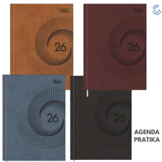 AGENDA TILIBRA 2027 COSTURADA PRATIKA CORES 176FLS 63G 145X205MM REF 126144