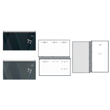 AGENDA TILIBRA 2027 ESPIRAL SEMANAL EXECUTIVA SPOT DE BOLSO 64FLS 63G 167X89MM REF 141887