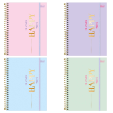 AGENDA TILIBRA 2027 PLANNER ESPIRAL HAPPY 80FLS 90G 177X240MM REF 347060