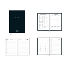 AGENDA TILIBRA 2027 COSTURADA EXECUTIVA NAPOLI PRETA DIÁRIA 176FLS 63G 134X192MM REF 130087