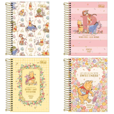 AGENDA TILIBRA 2027 ESPIRAL DIÁRIA POOH 176FLS 76G 129X187MM REF 347841